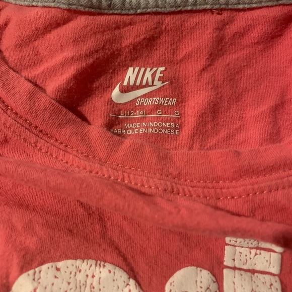 2 for $10 Pink NIKE Sport 1972 T-Shirt women’s L - Picture 5 of 6